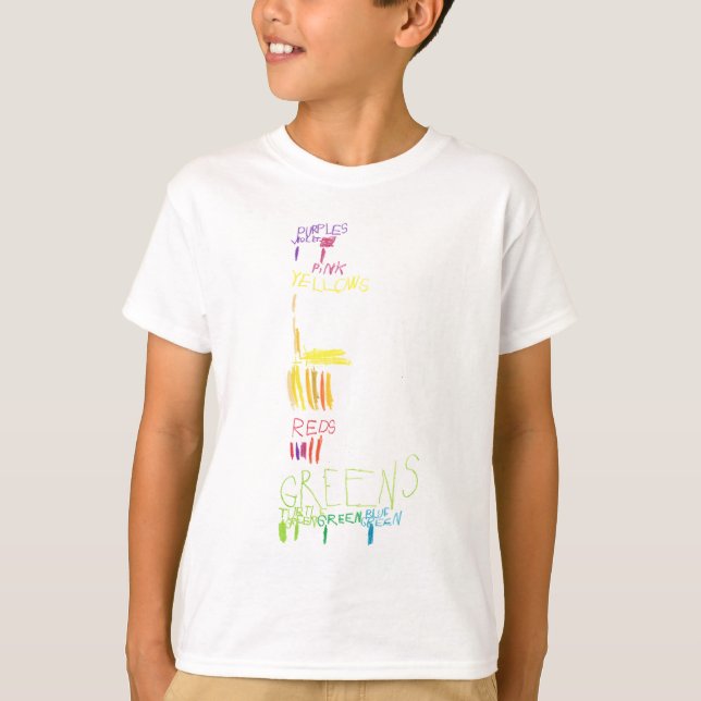 Leo-Farbdiagramm T-Shirt (Vorderseite)