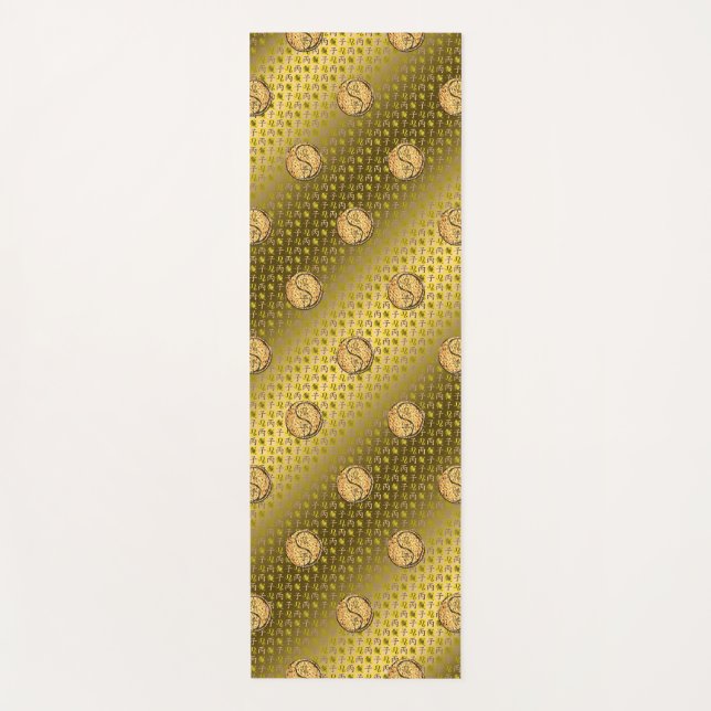 Leo & Fire Rat Yogamatte (Vorderseite)