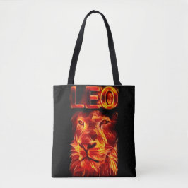 Leo Fire Sign Zodiac Tasche