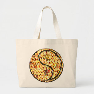 Leo & Fire Tiger Jumbo Stoffbeutel