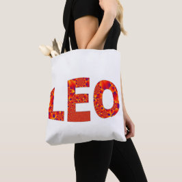 Leo - Firey Orange Yellow Blue Tasche