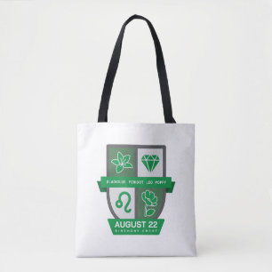Leo Geburtstagswappen™ für 1.-22. August Tasche