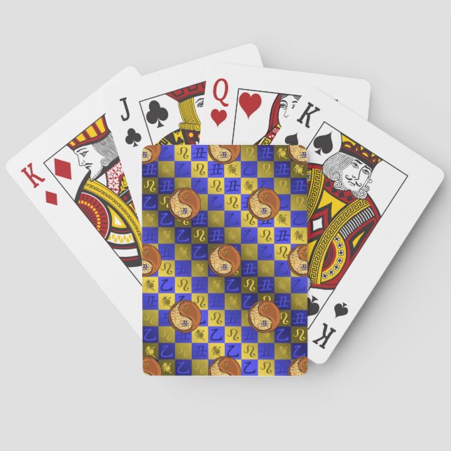Leo & Holz Ochse Spielkarten (Rückseite)