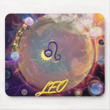 Leo Horoskop Mousepad