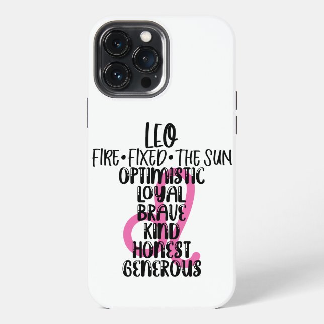 Leo iPhone 13 Pro Max Hülle (Rückseite)