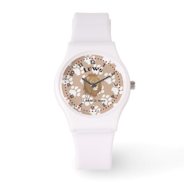 Leo July 23 to August 22 Watchs Armbanduhr (Vorderseite)