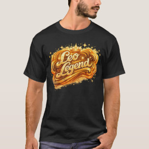 Leo Legende   Fett Feuriges Sternzeichen Astrologi T-Shirt