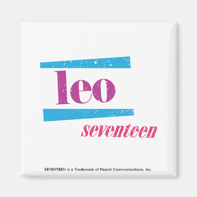 Leo Lila Magnet (Vorne)