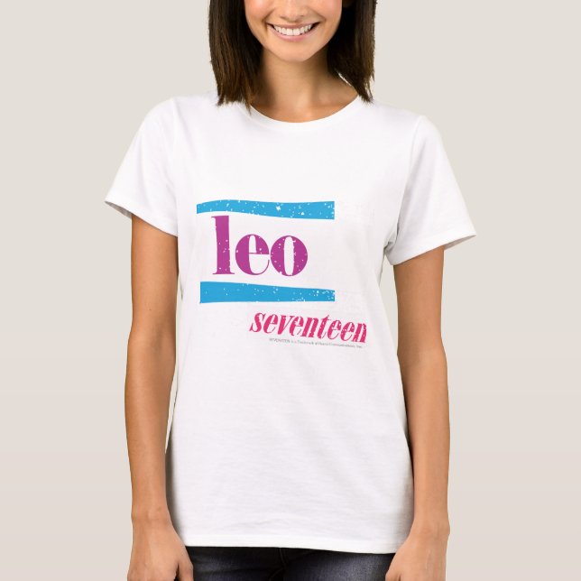 Leo Lila T-Shirt (Vorderseite)