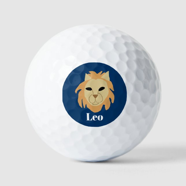 Leo Lion, Golfball (Vorderseite)