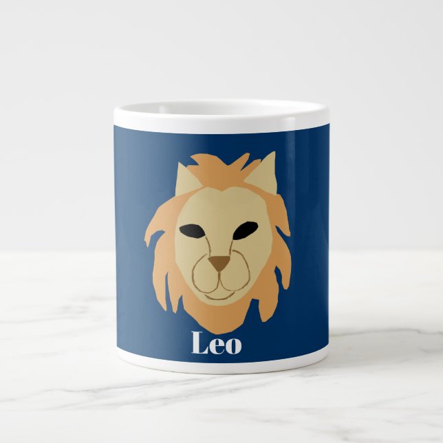 Leo Lion, Jumbo-Tasse (Vorderseite)