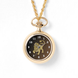 Leo Lion Zodiac Armbanduhr