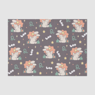 Leo Loppi Tokki Zodiac Serie Muster II Seidenpapier