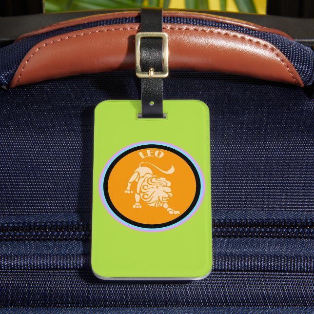 Leo Luggage Tag Gepäckanhänger (Vorderseite Insitu 2)