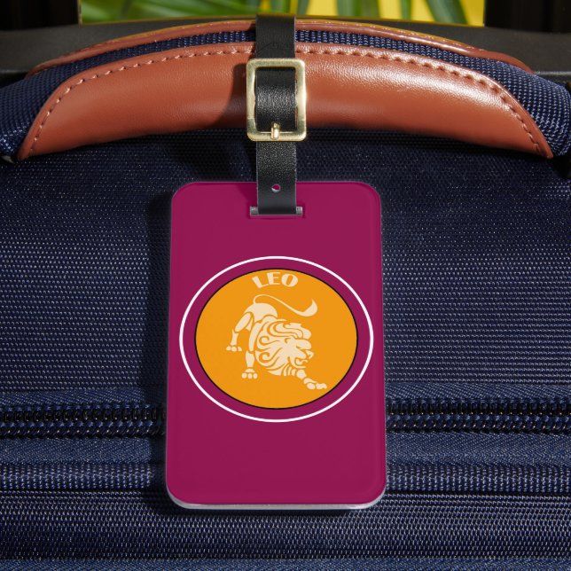 Leo Luggage Tag Gepäckanhänger (Vorderseite Insitu 2)