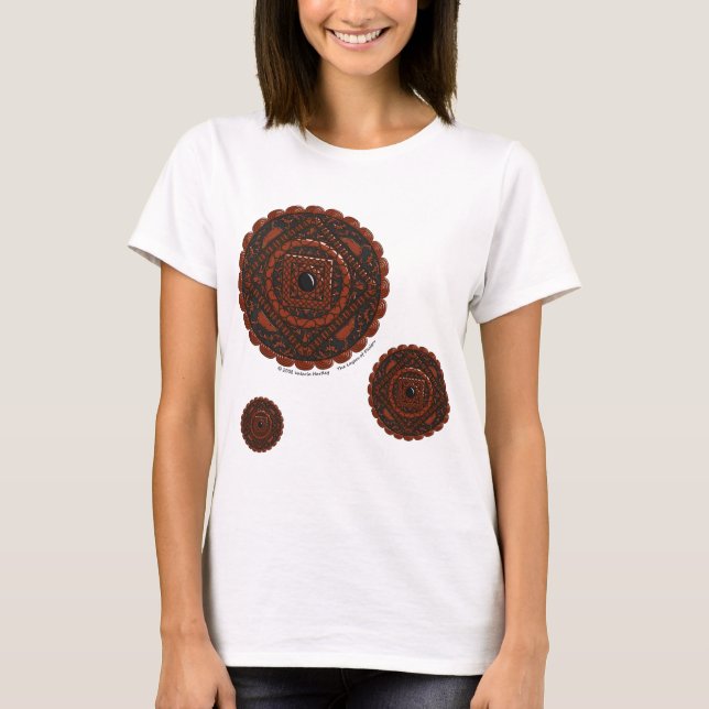 Leo Mandala Women's Light Shirt (Vorderseite)