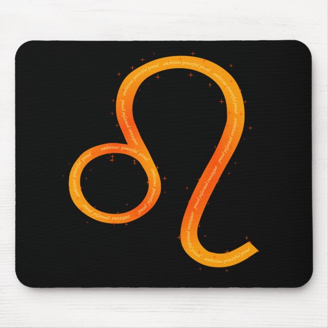 Leo-Mausepad Mousepad (Vorne)