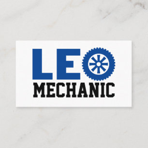 Leo Mechanic Carte de visite