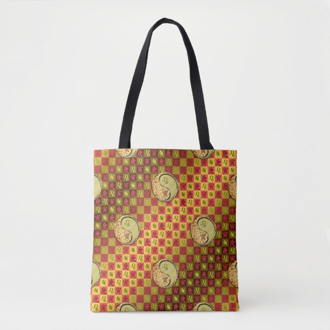 Leo & Metal Tiger Tasche (Vorderseite)