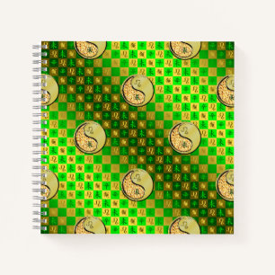 Leo & Metall Ziege Notizbuch