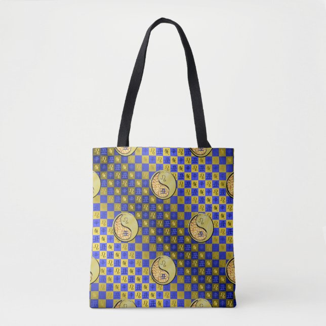 Leo & Metallbüffel Tasche (Vorderseite)