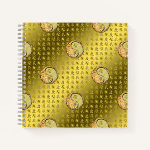 Leo & Metalldrache Notizbuch