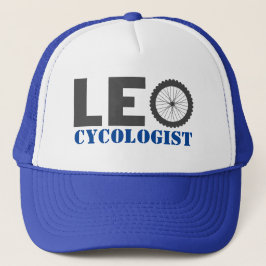 Leo Mountain Biker Trucker Hat Truckerkappe