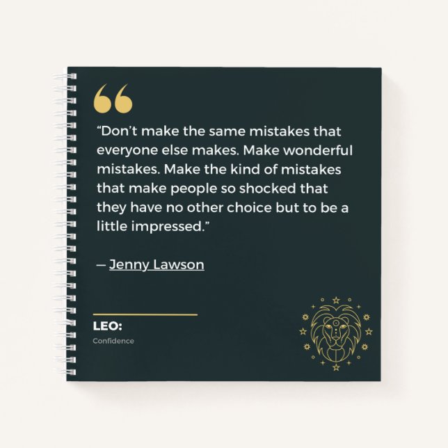 LEO-Notebook Notizbuch (Vorderseite)