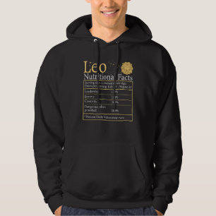 Leo Nutrition Astrologie Zodiac Sign Horoskop Wome Hoodie