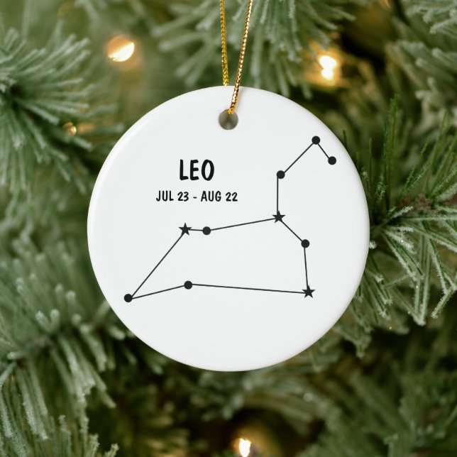 Leo Ornament (Baum)