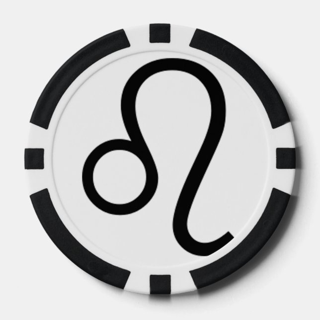 Leo Pokerchips (Vorderseite)