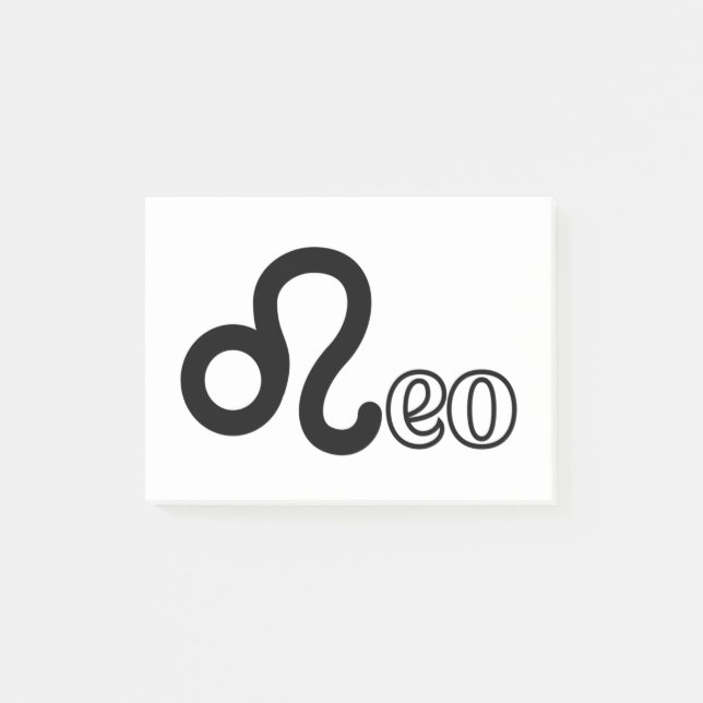 Leo Post-it Klebezettel (Vorderseite)