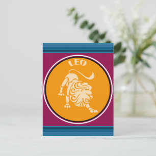 Leo Postcard Postkarte