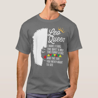Leo Queen 2, Zodiac Sign Leo T-Shirt