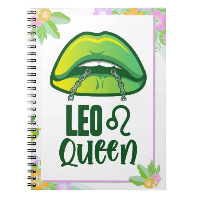 Leo Queen Notizblock (Vorderseite)