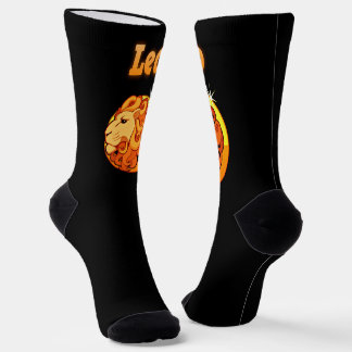 Leo sign socken