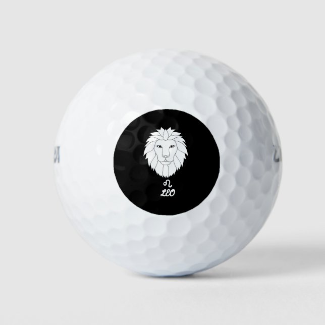 Leo Silhouette Golfball (Vorderseite)