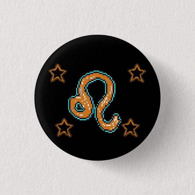 LEO Stars Button (Vorderseite)
