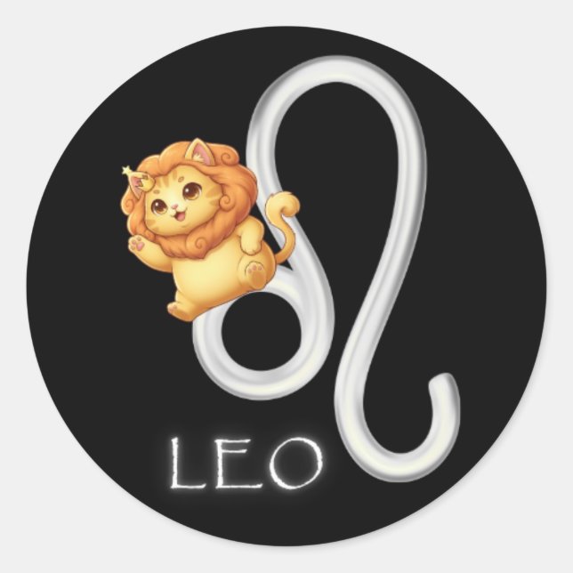 Leo Sticker (Vorderseite)