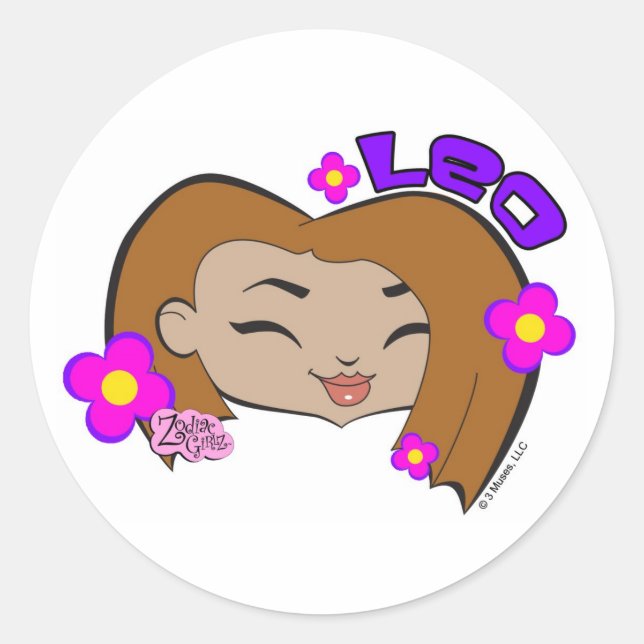 Leo Stickers (Vorderseite)