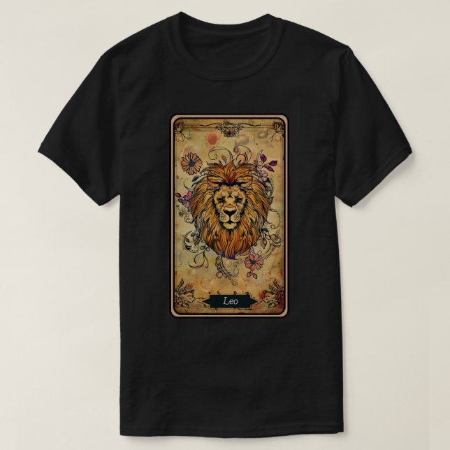 Leo Sun Sign T-Shirt (Design vorne)