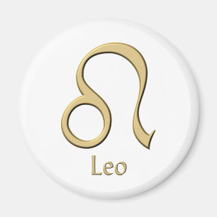 Leo-Symbol Magnet
