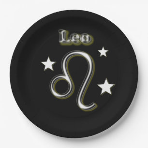 Leo-Symbol Pappteller