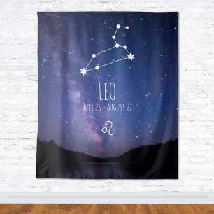 Léo Tapisserie d'Astrologie Personnalisée