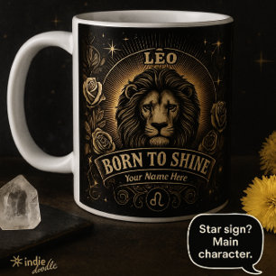 Leo Tasse - Bold Zodiac Gift for Leos