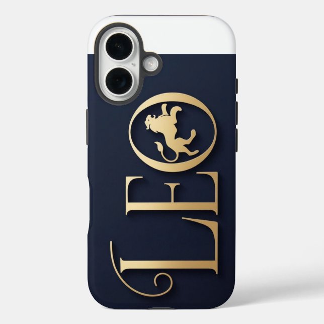 LEO-TELEFONFALL #IPHONE16 iPhone 16 HÜLLE (Rückseite)