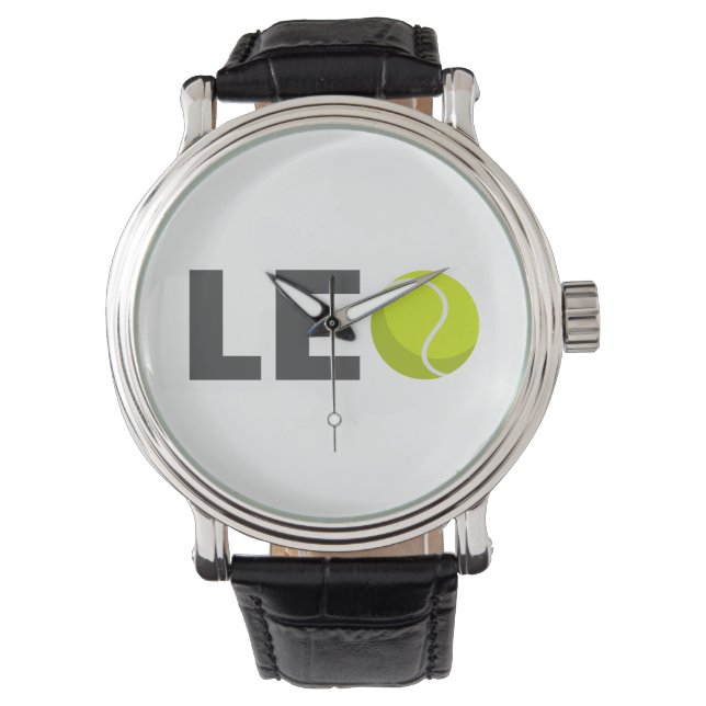 Leo Tennis Armbanduhr (Vorderseite)