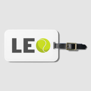 Leo Tennis Gepäckanhänger