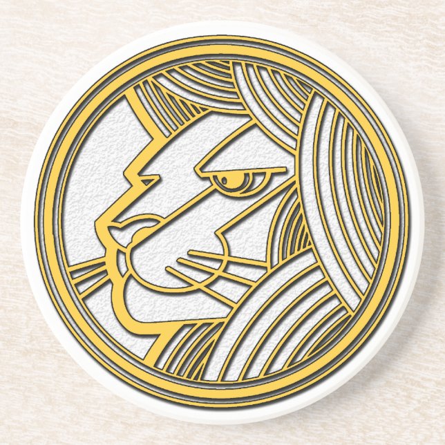 Leo the Lion Getränkeuntersetzer (Vorne)