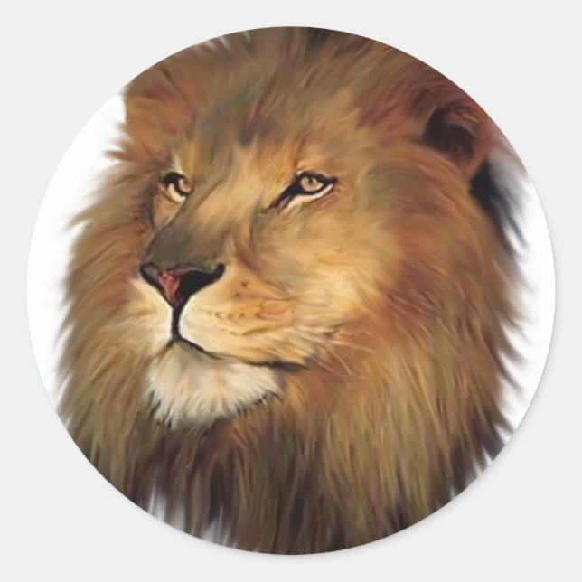 Leo the Lion Stickers (Vorderseite)